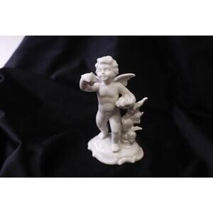 Dresden, Original Germany, Angel Cherub with Grapes, Figurine, ~ 251114-WH 829